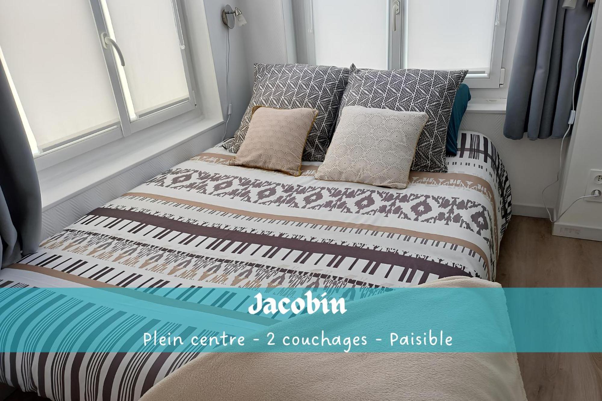 Jacobin-Centre Ville-Paisible-2 Couchages Amiens Ngoại thất bức ảnh